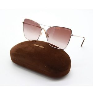 NEW TOM FORD SYE TF738 28F WOMEN’S SUNGLASSES TOM FORD FT0738/S
